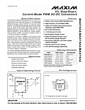 DataSheet MAX744A pdf